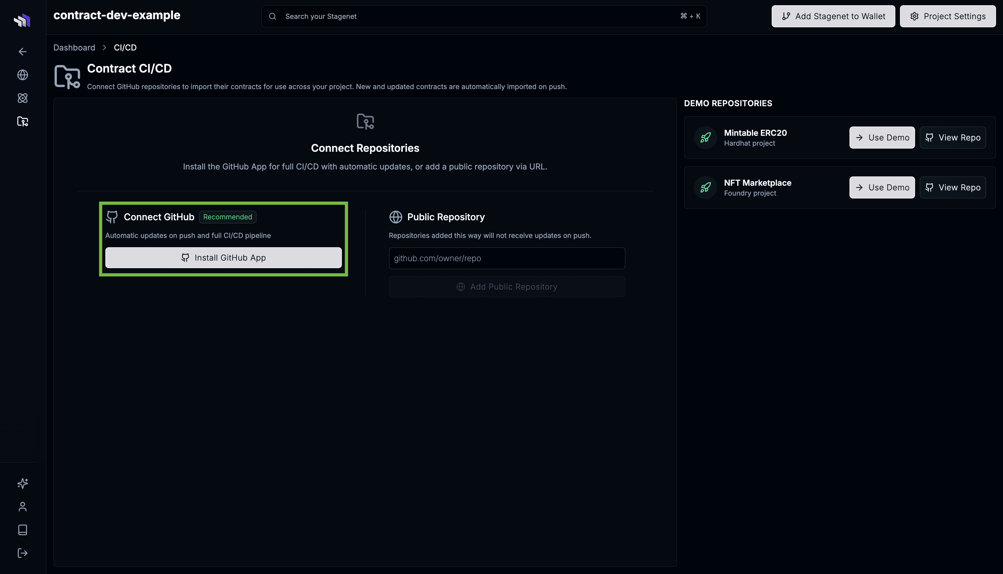 Install GitHub App