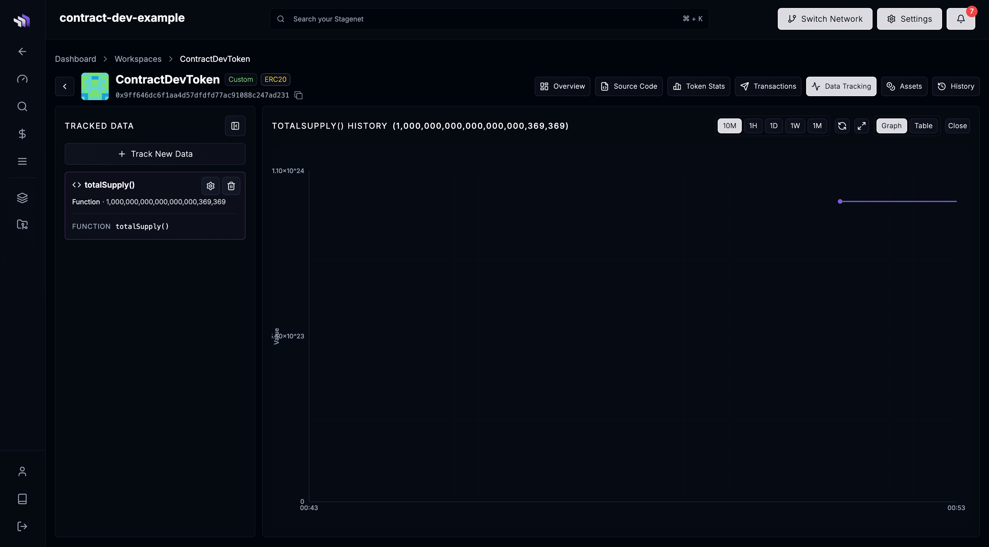Add New Project Token